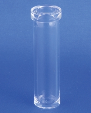 Autosamplerglas, &Oslash;11x42 lige bund, &Oslash;13 krave