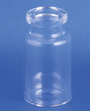 R&oslash;rh&aelig;tteglas 10ml, Type 1, klar, &Oslash;24x45