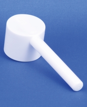 Sprayhoved 40mm, hvid, GL40 gevind, m/snabel