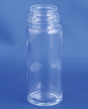 Medicinflaske 33ml, klar, t/roll-aggregat