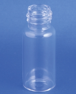 Gevindflaske 6ml, Type 1, klar, &Oslash;18x45, 14x2,5mm gevind