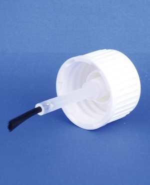 Brush mount, white, GL18-1 thread