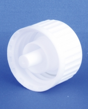 Dr&aring;bekapsel, hvid/natur, GL18-2 gevind