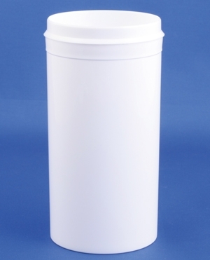 Securitainer 180ml, PP, white, &Oslash;49x100