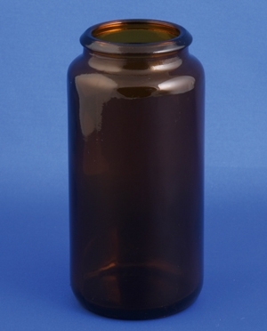 Tabletglas 75ml, Type 3, brun, 85stk