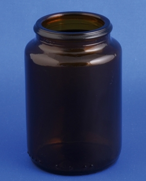 Tabletglas 50ml, Type 3, brun 85stk