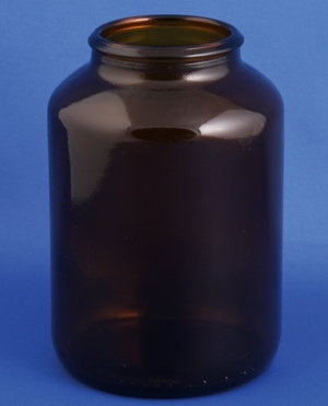 Tablet glass 200ml, Type 3, brown, 39pcs