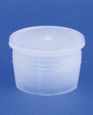 Insert 22mm, natural, LDPE, 1mm hole