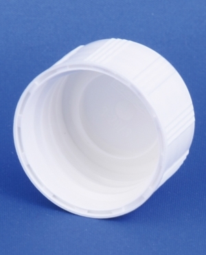 Kapsel, plast, PP28 gevind, m/konus, Model 3-28