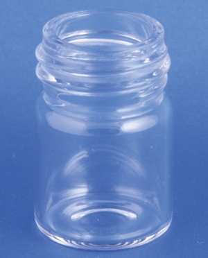 Gevindflaske 5ml, Type 1, klar, &Oslash;23x35, 22x3mm gevind