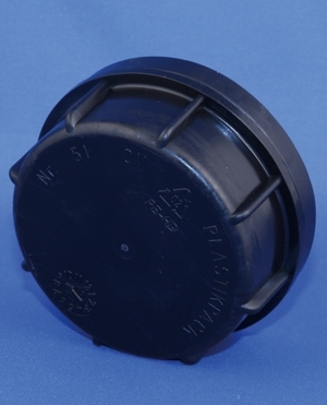 Forseglingsl&aring;g, sort, plast, til plastdunk 6l 050814