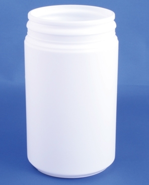 Plastic can 300ml, HDPE, white, Duma Special