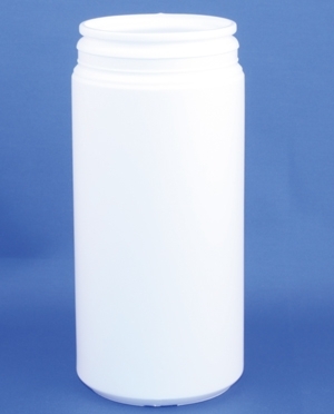 Plastic can 400ml, HDPE, white, Duma Special