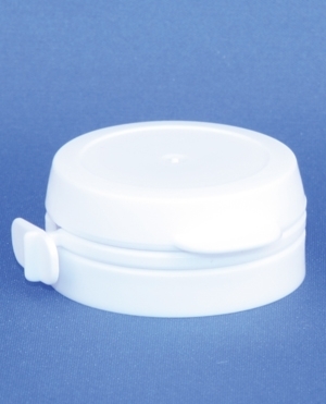 Handy Cap l&aring;g, hvid, LDPE, 2813 gevind, Duma