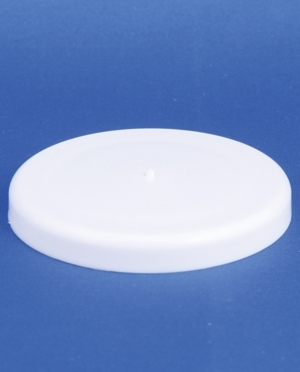 Snap-l&aring;g 42mm, hvid, plast, MS42 gevind, til tabletglas, 1.000stk