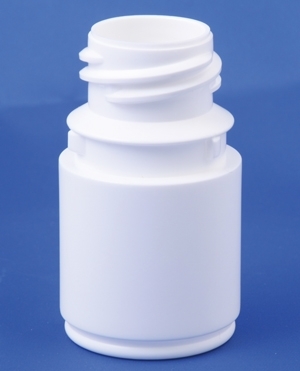 Plastic can 30ml, HDPE, white, Duma Twist-Off