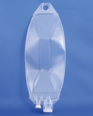 Infusion container 500ml, PP, natural, 20mm collar