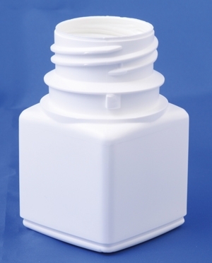 Plastic can 75ml, HDPE, white, Duma Twist-Off