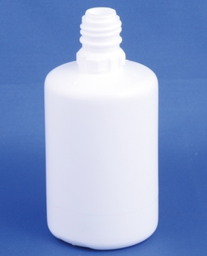 Dropper bottle 50ml, PE, white