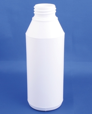Plastic bottle 250ml, PE, white