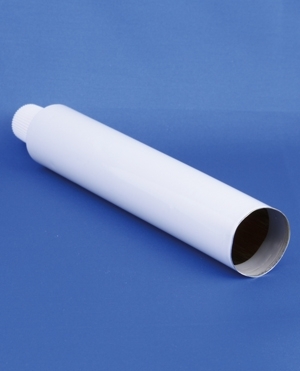 Aluminum tube 30ml, white