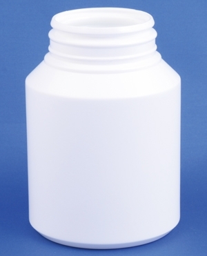 Plastic can 150ml, HDPE, white, Duma