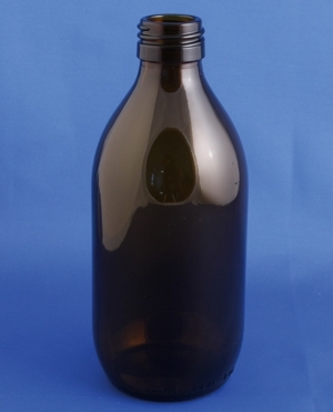 Medicine bottle 200ml, Type 3, brown, PP28 thread, 42pcs