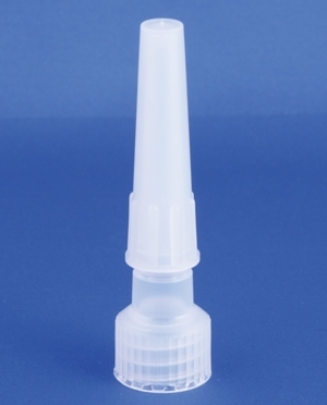 Rektalspids og d&aelig;kh&aelig;tte til klysmaflaske