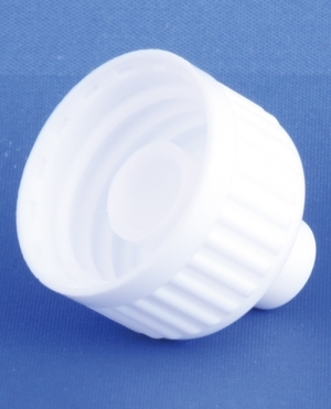 Cap, white, w.o/seal for red insert