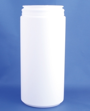 Plastic can 1,500ml, HDPE, white, Duma Special